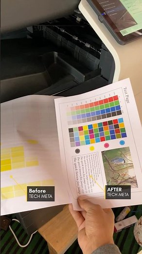 How to Repair Bad print Quality and print issue in konica Minolta colour machine #repairtutorial