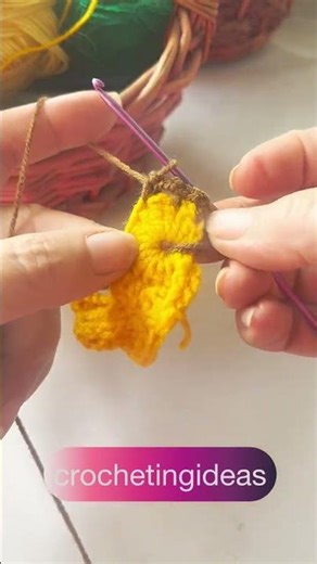 how to made crochet keychain by tutorial #diy #crochetcrosai #knittig