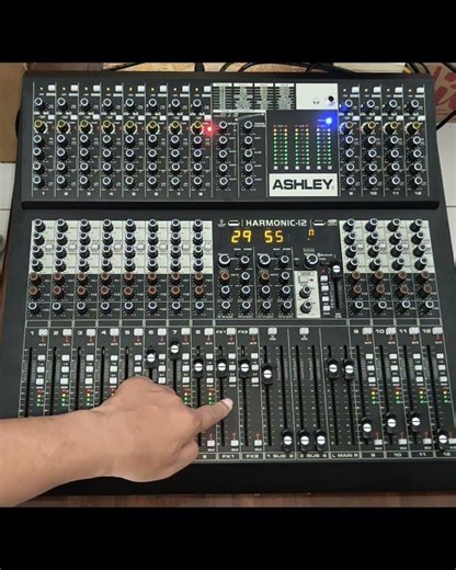 Ashley Harmonic 12's crispy effect. #settingmixer #efekmixer #tonecontrol #dsp