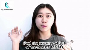 Natural Fluoride Free Mint Toothpaste Tabs Toothpaste Tablet Organic Whitening Coconut Toothpaste Pills Granules