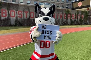 The COVID-19 pandemic has made the world a pretty scary place. None of us has ever experienced anything like this before, but it’s important to remember that although times are tough, and that even though we're apart, we're still Terrier Nation! ❤️🐾 We emailed dozens of faculty, staff, and administrators and asked them to send some words of encouragement and reassurance to Terriers around the globe who are finishing out their semesters virtually, far from campus. Their words remind us that we’r