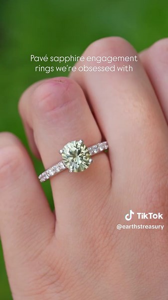 Stunning Pavé Rings That Make Your Gems Shine