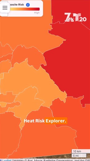 What is the heat risk in your community? 🥵 Now you can find out. A grant from the California Governor’s Office of Land Use and Climate Innovation is taking a closer look at the risks San Diegans face when it comes to rising temperatures in their neighborhoods. The Heat Risk Explorer map is a tool that local communities can use to identify areas across the county that are most vulnerable during some of the hottest days. For more on this tool, click our link in bio.