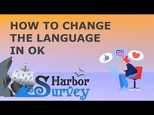How to change the language in Odnolkassniki - step-by-step video instruction