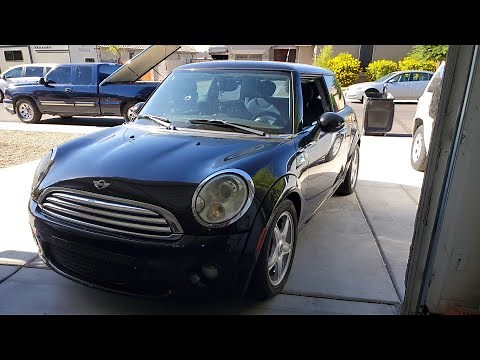 MINI COOPER 2010 COMO CAMBIAR TERMOSTATO O TOMA DE AGUA WATER OUTLET