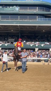 Quite the upset and a stakes record for BRUNACINI (Dortmund), mighty winner of the GIII Perryville Stakes at Keeneland! 🏆 The Emilie Fojan homebred is trained by Matthew Sims, ridden by Luan Machado. | Thoroughbred Daily News