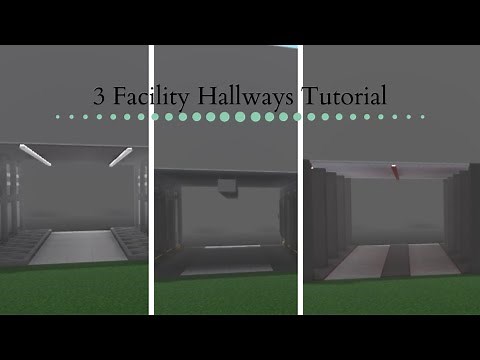 3 bloxburg facility hallways tutorial
