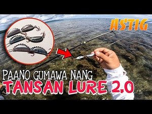 TUTORIAL How To Make Bottle Cap Lure | Paano Gumawa nang Tansan Lure #fishing #diy #tutorial #how