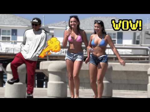 Farting at the Beach! SPRING BREAK!