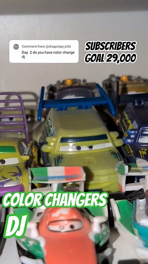 Disney Cars Color Changers DJ #Cars #Disney #Disneycars #lightningmcqueen #Mattel #automobile