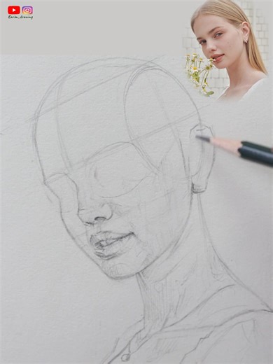 120K views · 2.8K reactions | The Most realistic drawing method 勞 . . #DrawingTutorial #AndrewLoomisMethod #FaceDrawing #PortraitDrawing #OnePencilDrawing #LearnToDraw #ArtTutorial #DrawingLessons #StepByStepDrawing #ArtTips #drawingtutorial #portraitdrawing #arttutorial #draw #drawings #loomismethod #loomis #karim_drawing #Drawing #Artist #Creativity #Painting #artwork | One pencil drawing | Facebook