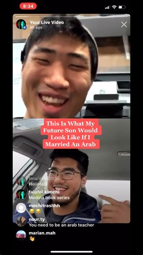 Still Shocked To See Half Korean Half Egyptian 😱 #egyptian #korean #arab #tiktokarab #arabfunny #egypt #مصر_egypt #tiktokegypt