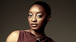Simone Biles stuns in see-through outfit at glam Harper's Bazaar fashion shoot