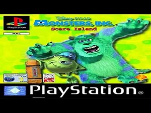 Disney's Monster Inc. Scare Island (PS1) - 100% Complete - Walkthrough [FULL GAME] HD