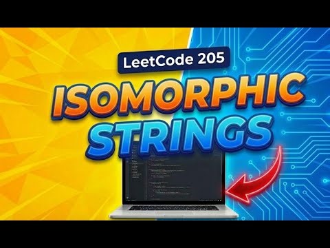 LeetCode 205 – Isomorphic Strings | Easy Java Solution with Mapping Logic