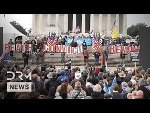BREAKING NEWS: Anti-Trump Protesters Gather at Lincoln Memorial, Demand Resignation | AC1G