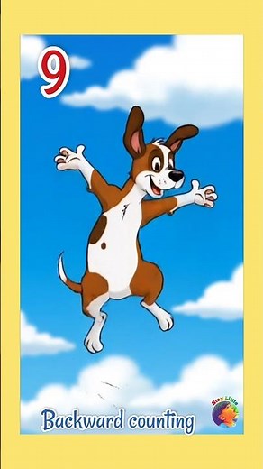 backward counting song for kids #kidslearning