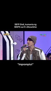 3M views · 104K reactions | In fairness talaga kay Stell, game lang sa lahat!  #ABSCBN #Kapamilya #ItsShowtime #SB19 #SB19_STELL | ABS-CBN | Facebook