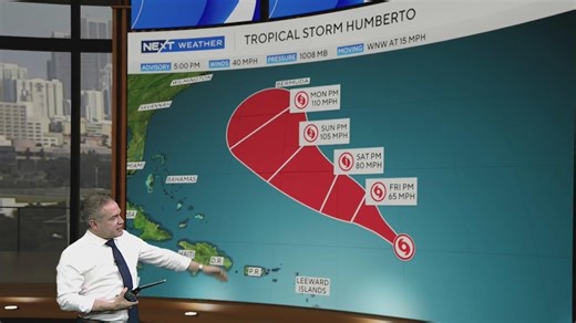 Hurricane Humberto Intensifies in the Atlantic: Tracking Its Forecast Path on Maps – Archyde