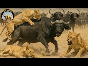 Leones Africanos en Acción Caza, Poder y Supervivencia en la Sabana #animales | Animales salvajes