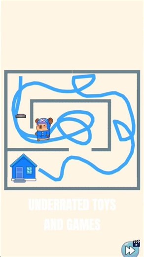 Level2️⃣Maze Fun Draw Line Rush Home Puzzle Gameplay🏡🧩🏡🧩#satisfying#trending#games#funny#shorts#fyp