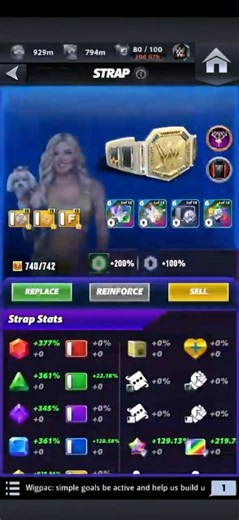 WWE Champions Torrie Wilson join billion club #zoro #billion #wwe #wwechampions