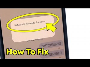 Network Is Not Ready Try Again | Network Is Not Ready Try Again Sms Problem