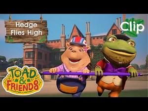 Hedge Flies High 🪁 | Toad & Friends Clips | Toad & Friends Official