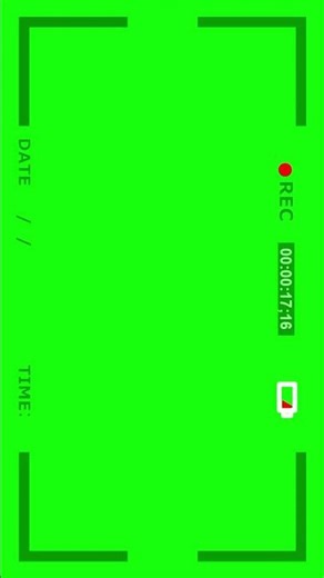 camera recording frame green screen 🎥 #greenscreen #shorts #short #viralvideo #viral #videoediting