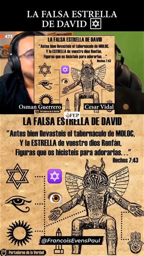 62K views · 2.2K reactions | ✡️ La Estrella de David (el hexagrama)...