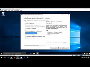 Installer ACT avec Windows ADK