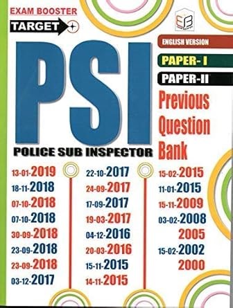 Amazon.com: PSI Previous Question Papers With Answers Paper 1 & 2 (English Version): Exam Booster Team: Libros