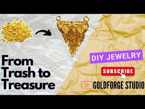 24K Gold Pendant Making | How Handmade Gold Pendants Are Made