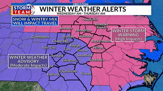 Watch vs. warning vs. advisory: A winter storm guide