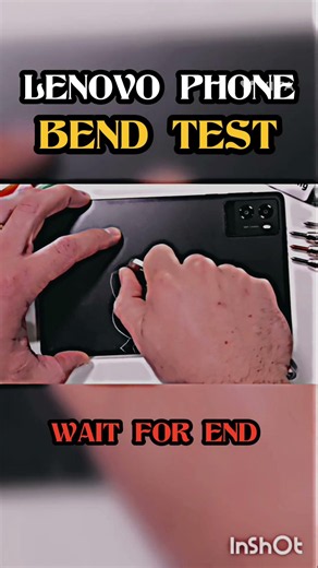 LENOVO PHONE BEND TEST HONEST PHONE REVIEW WAIT FOR END #SMARTPHONE #BENDTEST #SMARTPHONE