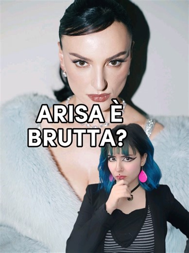 ARISA È BRUTTA? Chiedo scusa per il titolo provocatorio, ma trovo piuttosto assurda l'ipocrisia che sta accompagnando i commenti sull'estetica di Arisa. Solo oggi, dopo aver perso peso e adottato uno stile più conforme ai canoni di bellezza dominanti, viene celebrata come una donna bellissima. Eppure, quando era più insicura (spero che ora non lo sia affatto!) e meno aderente a quei canoni, veniva spesso liquidata, nel migliore dei casi, come