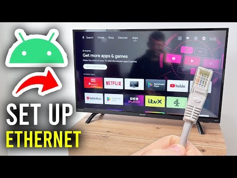 How To Setup Wired Ethernet Connection On TV - Step By Step