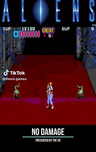 Boss Arachnoid Alien Arcade Boss Fight - Retro 8-bit Contra Style