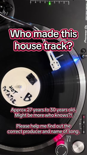Who made this track? Approx 27 plus years old, no name apart from hot potatoe on label. #house #garage #oldskool #tune