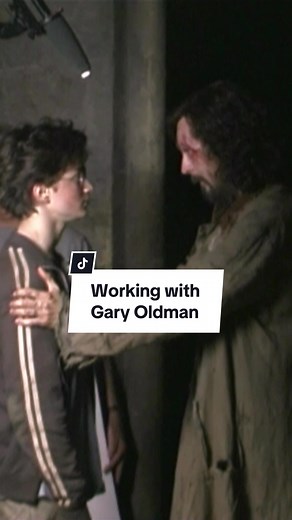 hanging out with gary oldman all day would make me want to be an actor too #harrypotter #siriusblack #behindthescenes