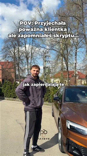 Nie zawsze musi być zgodnie ze skryptem, więc umów furkę już dziś🏎️💎