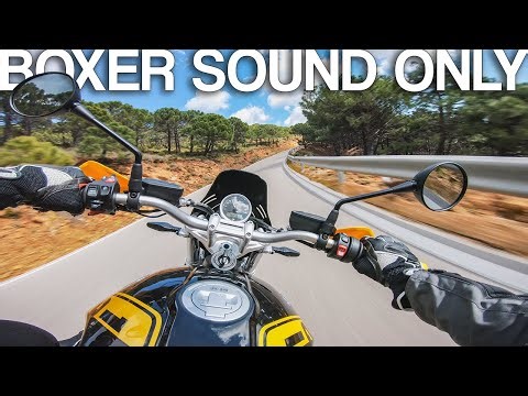 the satisfying sound of the BOXER engine - BMW R nineT Urban G/S [RAW Onboard]