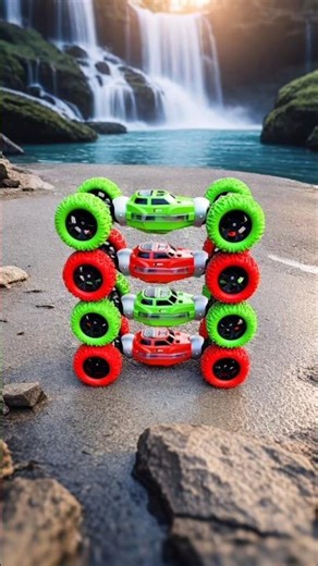Remote Control Multicolor Moka Stunt Cars
