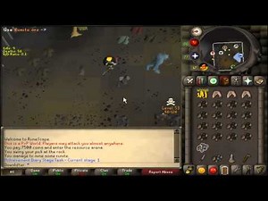 Old School Runescape - Achievement Diary: Wilderness Elite (Making rune scimitar with a boost)