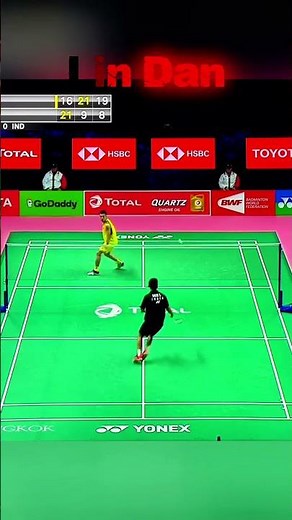 Lin Dan’s No-Look Finish is INSANE 🤯 | vs Lakshya Sen #badminton #bwf
