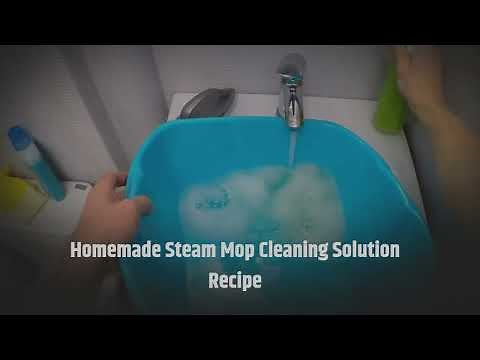 Homemade Steam Mop Cleaning Solution Recipe