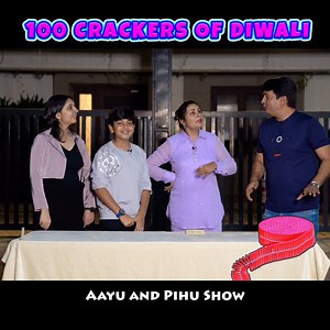 100 Crackers of Diwali.💯✨ . . . #aayupihushow #aayuandpihu #aayupihu #siblings #instagram #instadaily #instagood #instalike #photography #insta #youtube #friends #ootd #friendship #friends #friendshipgoals #friendshipday #festival #diwali #cracker #happydiwali | Aayu and Pihu Show