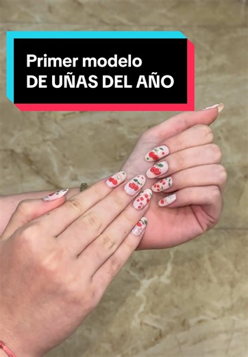 Primer modelo de uñas del añoooo! 😋❤️ | Nail Designs