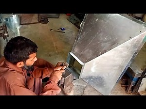 Amazing Technique of Making Kitchen Exhaust Hood (Chimney) From Stainless Steel