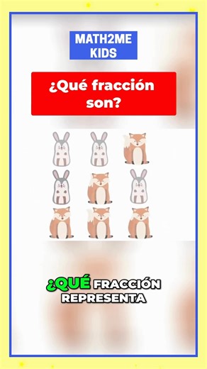 2.1K views · 16 reactions | ¿Qué Fracción Son? | Math2mekids | Facebook